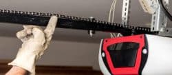 Chain drive garage door opener